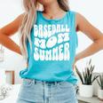 Retro Baseball Mom Summer Groovy Appreciation Premium Comfort Colors Tank Top Light Green Retro Baseball Mom Summer Groovy Appreciation Premium Comfort Colors Tank Top Light Green