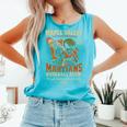 Retro Minor League Maple Valley Martians Baseball Club Comfort Colors Tank Top Light Green