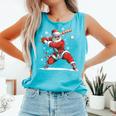 Santa Playing Baseball Christmas Candy Cane Fun Xmas Holiday Comfort Colors Tank Top Light Green Santa Playing Baseball Christmas Candy Cane Fun Xmas Holiday Comfort Colors Tank Top Light Green