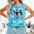 Sassy Baseball Mom Sassy Classy Elegant Comfort Colors Tank Top Light Green