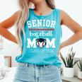 Senior Baseball Mom 2024 Senior Mom Class Of 2024 Baseball Comfort Colors Tank Top Light Green Senior Baseball Mom 2024 Senior Mom Class Of 2024 Baseball Comfort Colors Tank Top Light Green