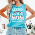 Senior Baseball Mom Class Of 2024 Baseball Senior Night Comfort Colors Tank Top Light Green