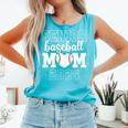 Senior Mom Baseball Player Son Senior Baseball Mom 2024 Comfort Colors Tank Top Light Green