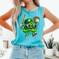 Shamrock Lucky Clover Baseball Patricks Day Family Matching Comfort Colors Tank Top Light Green Shamrock Lucky Clover Baseball Patricks Day Family Matching Comfort Colors Tank Top Light Green
