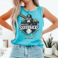 Sioux City Silverbacks Retro Minor League Baseball Comfort Colors Tank Top Light Green
