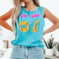 Six Seven Baseball Drip Comfort Colors Tank Top Light Green Six Seven Baseball Drip Comfort Colors Tank Top Light Green