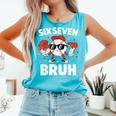 Six Seven Bruh Valentines Baseball Kids 67 Valentine Boys Comfort Colors Tank Top Light Green Six Seven Bruh Valentines Baseball Kids 67 Valentine Boys Comfort Colors Tank Top Light Green