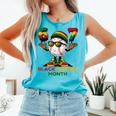 Six Seven History Month Baseball Drip Sports Comfort Colors Tank Top Light Green