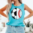 Soccer Baseball Player Soccer Baseball Mom Comfort Colors Tank Top Light Green Soccer Baseball Player Soccer Baseball Mom Comfort Colors Tank Top Light Green