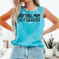 Softball Mom Like A Baseball Mom But Smarter Comfort Colors Tank Top Light Green Softball Mom Like A Baseball Mom But Smarter Comfort Colors Tank Top Light Green