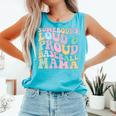 Somebody's Loud & Proud Baseball Mom Mama Sport Cute Comfort Colors Tank Top Light Green Somebody's Loud & Proud Baseball Mom Mama Sport Cute Comfort Colors Tank Top Light Green