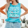 Somebody's Loudmouth Baseball Mom Mothers Day Baseball Comfort Colors Tank Top Light Green Somebody's Loudmouth Baseball Mom Mothers Day Baseball Comfort Colors Tank Top Light Green