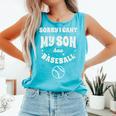 My Son Has Baseball Baseball Mom Mother's Day Sports Retro Comfort Colors Tank Top Light Green My Son Has Baseball Baseball Mom Mother's Day Sports Retro Comfort Colors Tank Top Light Green
