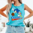 Sonic The Hedgehog Sonic Baseball Est 1991 Comfort Colors Tank Top Light Green Sonic The Hedgehog Sonic Baseball Est 1991 Comfort Colors Tank Top Light Green