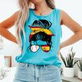 Spanish Baseball Mom Messy Bun Spain Baseball Girl Comfort Colors Tank Top Light Green Spanish Baseball Mom Messy Bun Spain Baseball Girl Comfort Colors Tank Top Light Green