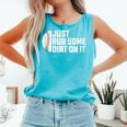 Sports Meme Rub Some Dirt On It For Baseball Mom Comfort Colors Tank Top Light Green Sports Meme Rub Some Dirt On It For Baseball Mom Comfort Colors Tank Top Light Green