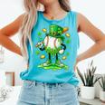 St Patrick Day Baseball Drip Ice Cream Baseball Comfort Colors Tank Top Light Green St Patrick Day Baseball Drip Ice Cream Baseball Comfort Colors Tank Top Light Green