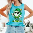 St Patrick Day Baseball Drip Ice Cream Men Boys Kids Comfort Colors Tank Top Light Green St Patrick Day Baseball Drip Ice Cream Men Boys Kids Comfort Colors Tank Top Light Green