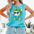 St Patrick Day Baseball Drip Ice Cream Baseball Player Men Comfort Colors Tank Top Light Green St Patrick Day Baseball Drip Ice Cream Baseball Player Men Comfort Colors Tank Top Light Green