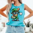 St Patricks Day Leprechaun Baseball Saint Paddys Boys Men Comfort Colors Tank Top Light Green St Patricks Day Leprechaun Baseball Saint Paddys Boys Men Comfort Colors Tank Top Light Green