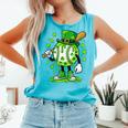 St Patricks Day Shamrock Baseball Drip Icecream Irish Boys Comfort Colors Tank Top Light Green St Patricks Day Shamrock Baseball Drip Icecream Irish Boys Comfort Colors Tank Top Light Green