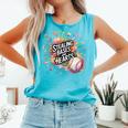 Stealing Bases And Hearts Baseball Puns Sports Comfort Colors Tank Top Light Green Stealing Bases And Hearts Baseball Puns Sports Comfort Colors Tank Top Light Green
