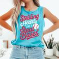 Stealing Hearts Like I Steal Bases Cute Baseball Boys Comfort Colors Tank Top Light Green Stealing Hearts Like I Steal Bases Cute Baseball Boys Comfort Colors Tank Top Light Green