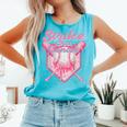 Strike Out Breast Cancer Baseball Drip For Boys Youth Comfort Colors Tank Top Light Green Strike Out Breast Cancer Baseball Drip For Boys Youth Comfort Colors Tank Top Light Green
