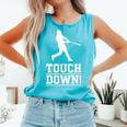 Touchdown Baseball Football Sports Comfort Colors Tank Top Light Green Touchdown Baseball Football Sports Comfort Colors Tank Top Light Green