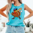 Turkey Baseball Thanksgiving Sports Humor Men Boy Kids Comfort Colors Tank Top Light Green Turkey Baseball Thanksgiving Sports Humor Men Boy Kids Comfort Colors Tank Top Light Green