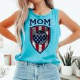 USA Mum Mother's Day Baseball Mom Comfort Colors Tank Top Light Green USA Mum Mother's Day Baseball Mom Comfort Colors Tank Top Light Green