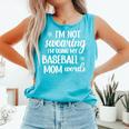 Using Baseball Mom Words Swearing Baseball Mom Sweary Comfort Colors Tank Top Light Green Using Baseball Mom Words Swearing Baseball Mom Sweary Comfort Colors Tank Top Light Green