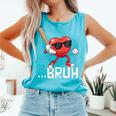 Valentines Bruh Red Heart Playing Baseball Men Boys Kids Comfort Colors Tank Top Light Green Valentines Bruh Red Heart Playing Baseball Men Boys Kids Comfort Colors Tank Top Light Green