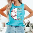 Warning Baseball Mom Will Yell Loudly Comfort Colors Tank Top Light Green Warning Baseball Mom Will Yell Loudly Comfort Colors Tank Top Light Green