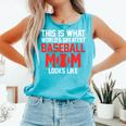 This Is What World's Greatest Baseball Mom Baseball Comfort Colors Tank Top Light Green This Is What World's Greatest Baseball Mom Baseball Comfort Colors Tank Top Light Green