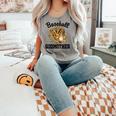 Baseball Godmother Leopard Heart Baseball Mom Game Day Comfort Colors Tank Top Butter