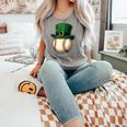 Baseball Leprechaun Hat Saint Patrick Retro Comfort Colors Tank Top Butter