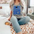 In My Baseball Mom Ear Blue Comfort Colors Tank Top Butter In My Baseball Mom Ear Blue Comfort Colors Tank Top Butter