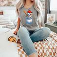 Baseball Snowman Merry Christmas Xmas Pajamas Men Women Kids Comfort Colors Tank Top Butter