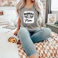 Custom Baseball Mom Number 6 Heart For Mom Comfort Colors Tank Top Butter