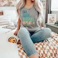 Eat Sleep Baseball Repeat Baseball Player Baseball Comfort Colors Tank Top Butter