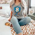 Ice Cream Baseball Glove 8th Birthday Edition Comfort Colors Tank Top Butter