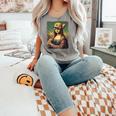 Mona Lisa Baseball Trending Aesthetic Streetwear Comfort Colors Tank Top Butter