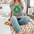 Retro Shamrock Baseball St Patricks Day Men Women Boys Girls Comfort Colors Tank Top Butter