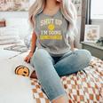 Shut Up I'm Doing Gamechanger Baseball Softball Cheer Comfort Colors Tank Top Butter Shut Up I'm Doing Gamechanger Baseball Softball Cheer Comfort Colors Tank Top Butter