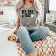 My Son Will Be Waiting For You At Home Baseball Mom Comfort Colors Tank Top Butter My Son Will Be Waiting For You At Home Baseball Mom Comfort Colors Tank Top Butter