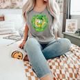 St Patrick Day Baseball Drip Ice Cream Baseball Home Plate Comfort Colors Tank Top Butter