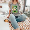 St Patricks Day Baseball Ice Cream Baseball Player Cartoon Comfort Colors Tank Top Butter St Patricks Day Baseball Ice Cream Baseball Player Cartoon Comfort Colors Tank Top Butter