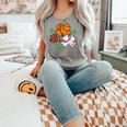St Patricks Day Shamrock Basketball Baseball Men Boys Kids Comfort Colors Tank Top Butter