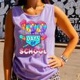 100 Days Of School Baseball Boys Kids Comfort Colors Tank Top Lagoon